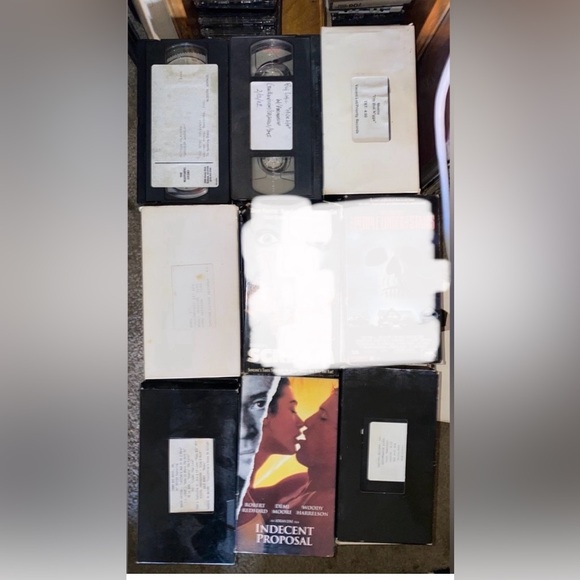 Vhs lot untested used .top gun is sealed new - Picture 5 of 6